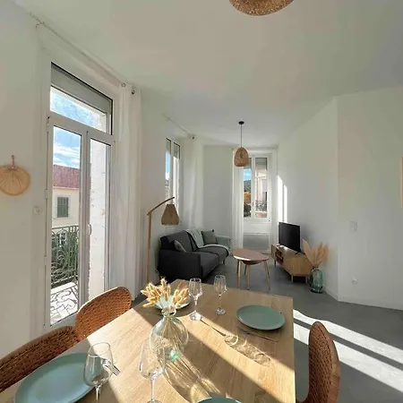 Apartament « le Sun » Cosy, 4 Pers Gare De Hyères